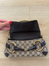 Vintage Horsebit Bag With Chain