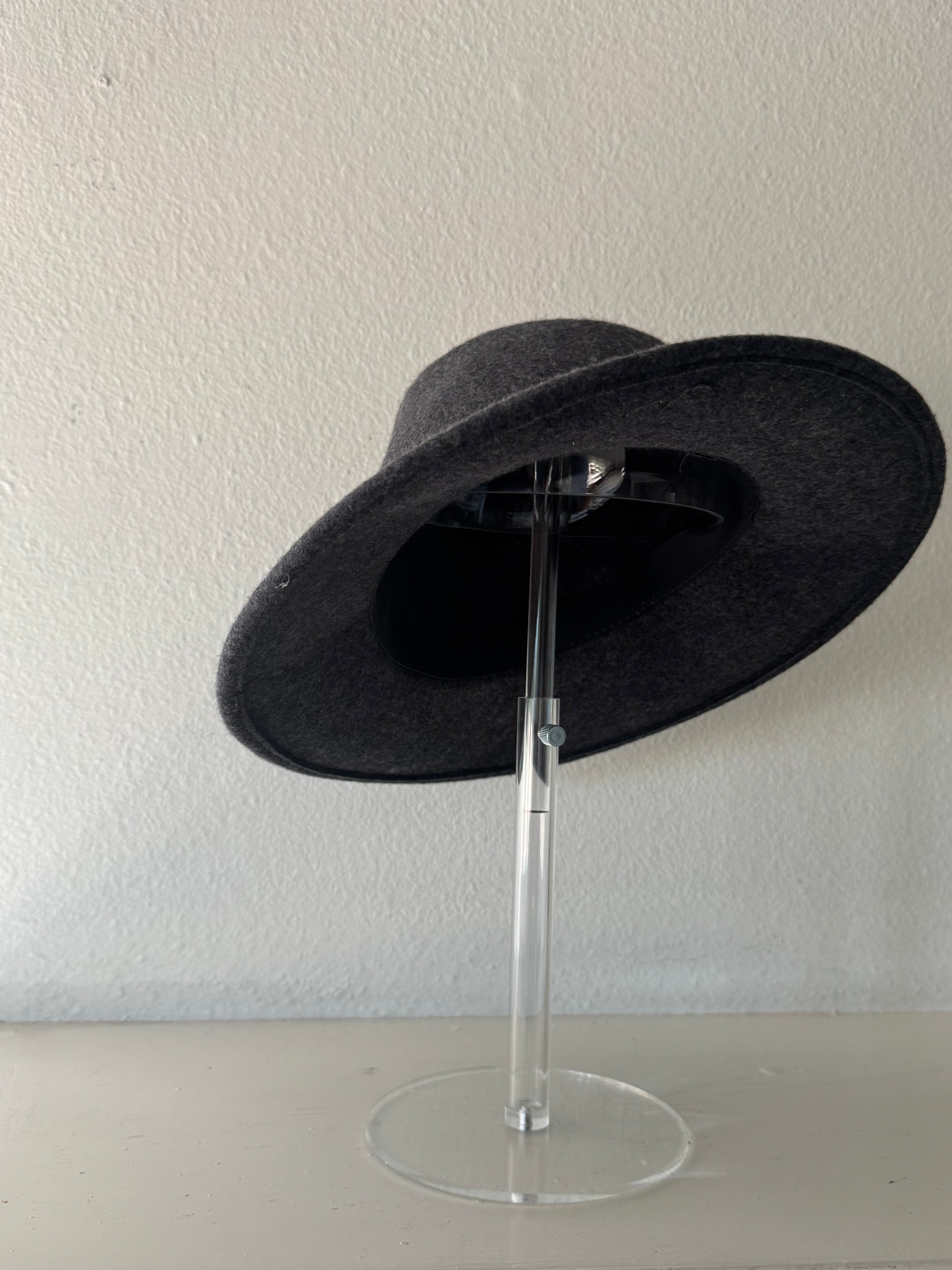 Dark Grey Fedora