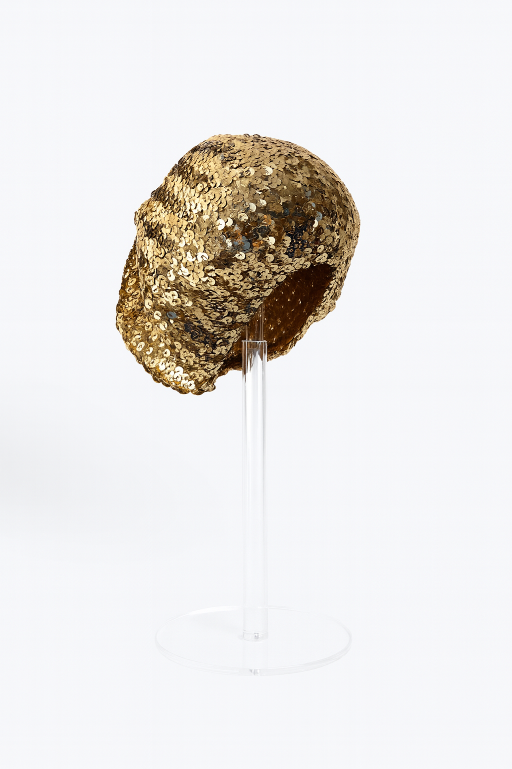 Gold Sequins Beret
