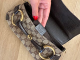 Vintage Horsebit Bag With Chain