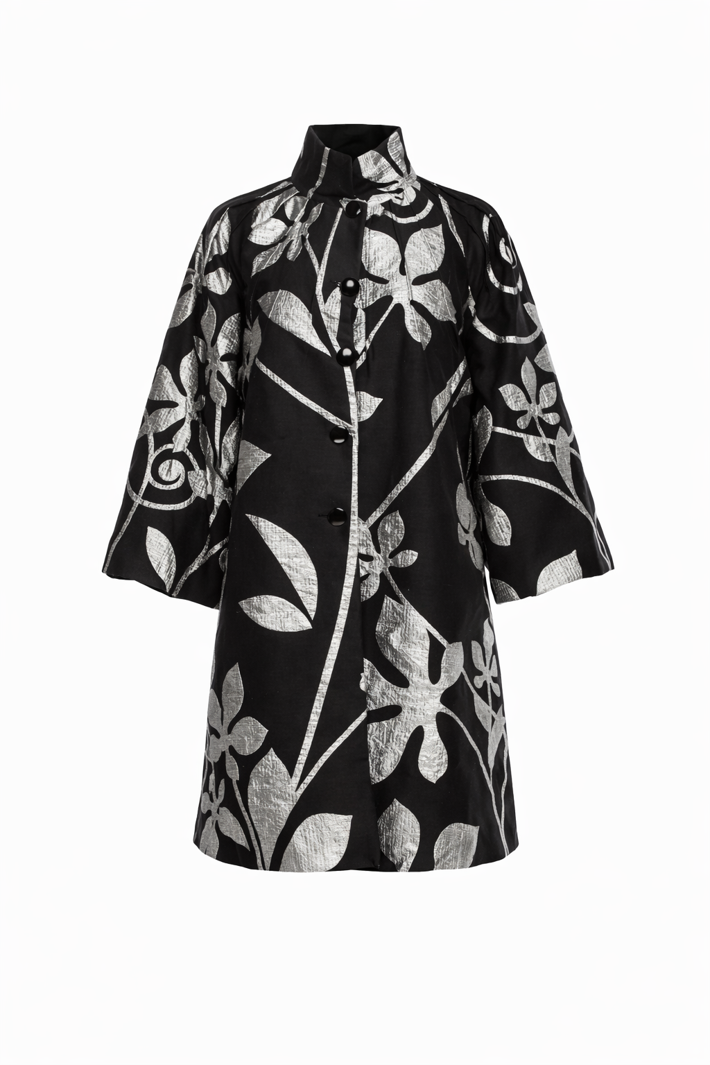 Black and Silver Coat