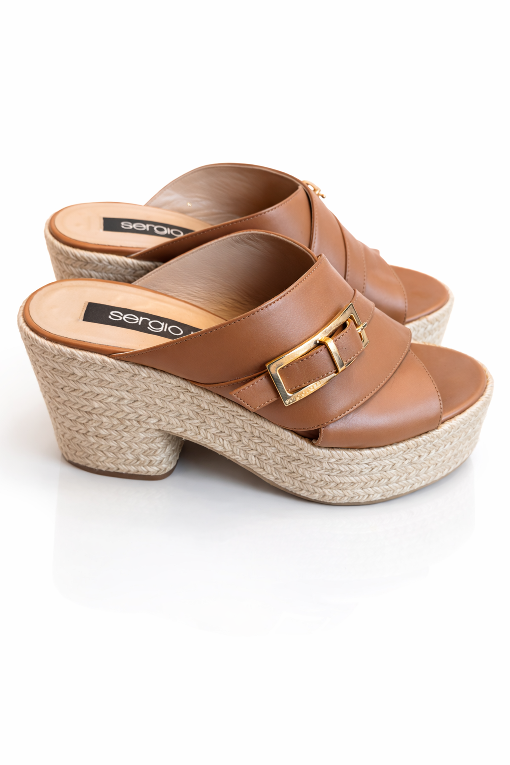Tan Wrap Sandals