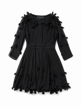 Black Chiffon Dress