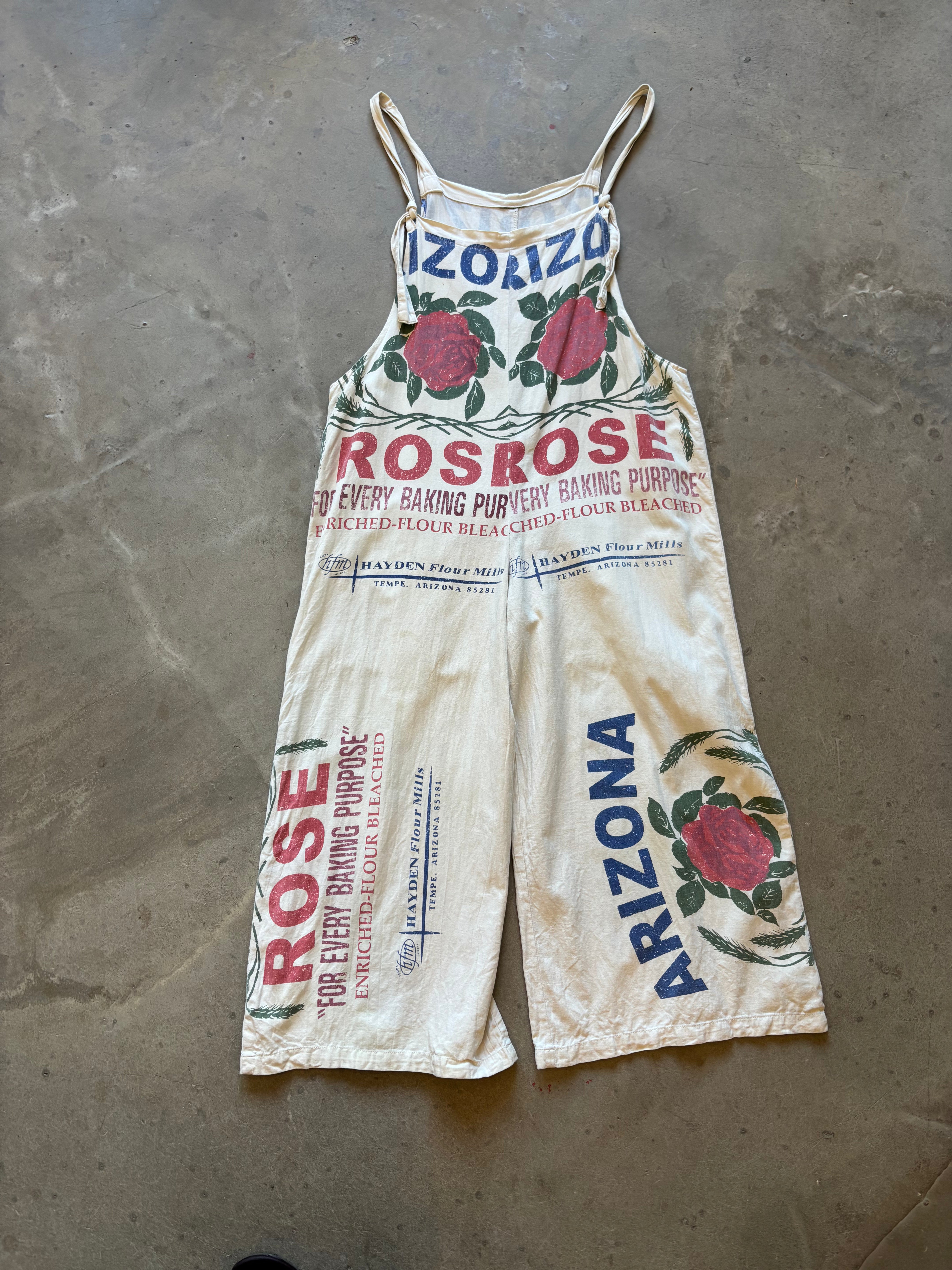 Vintage Flour Overalls