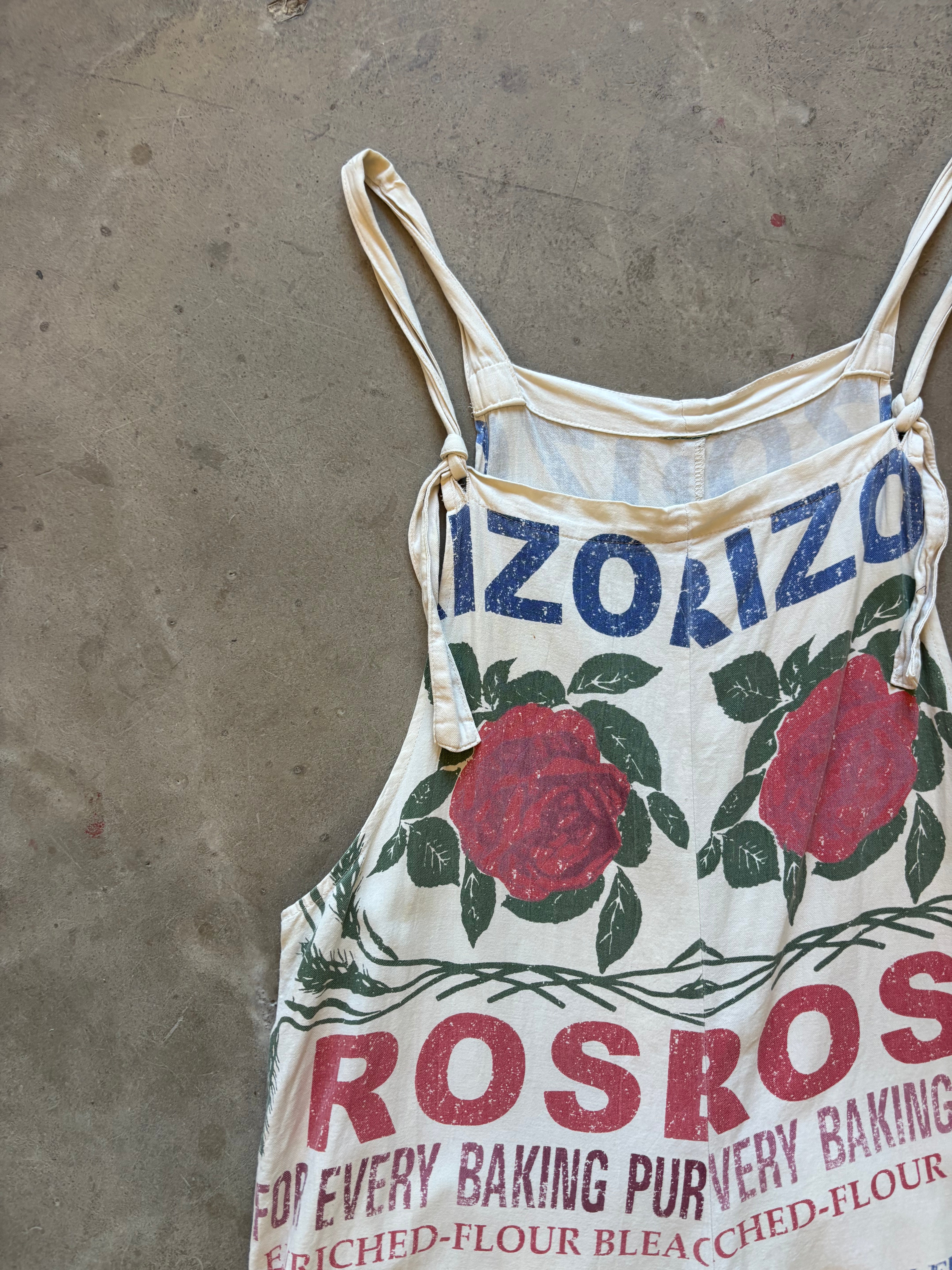 Vintage Flour Overalls