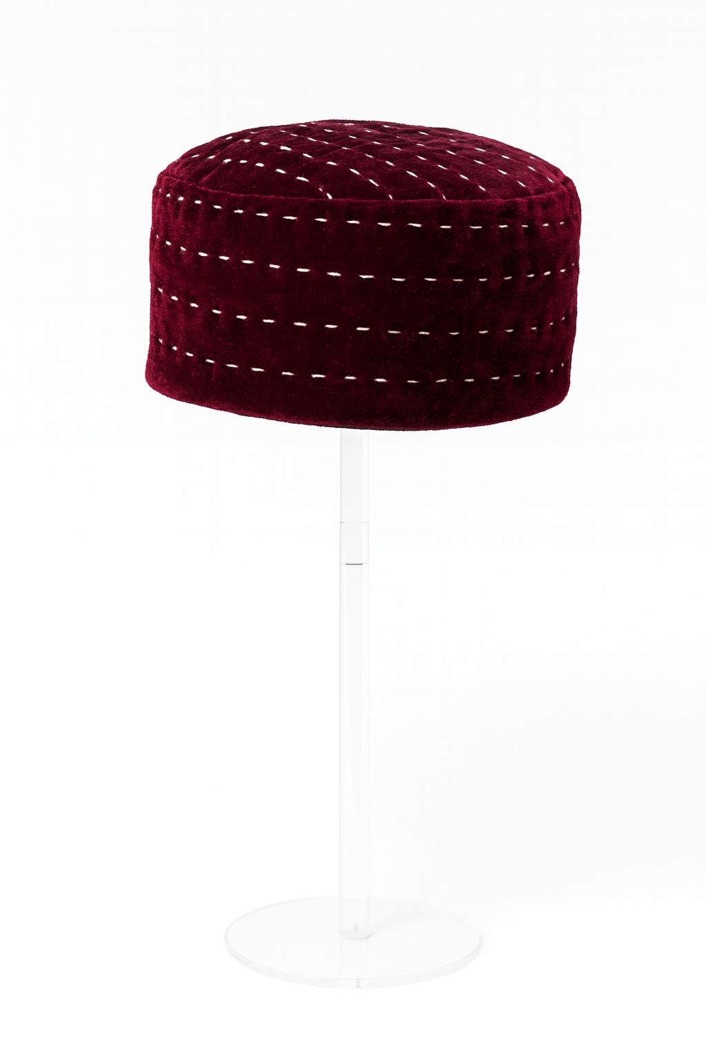 Velvet Embroidered Hat
