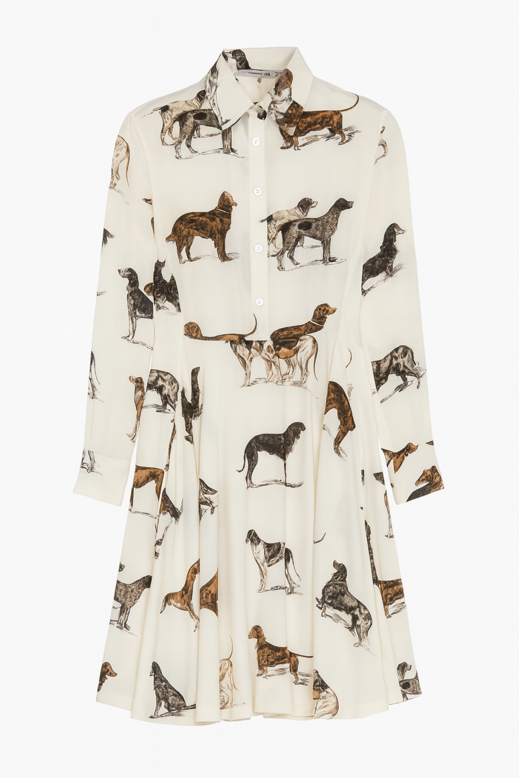 Dog Print Dress