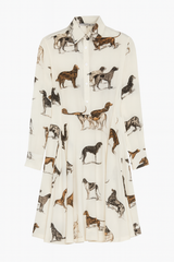 Dog Print Dress