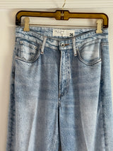 Silk Jean Print Pants
