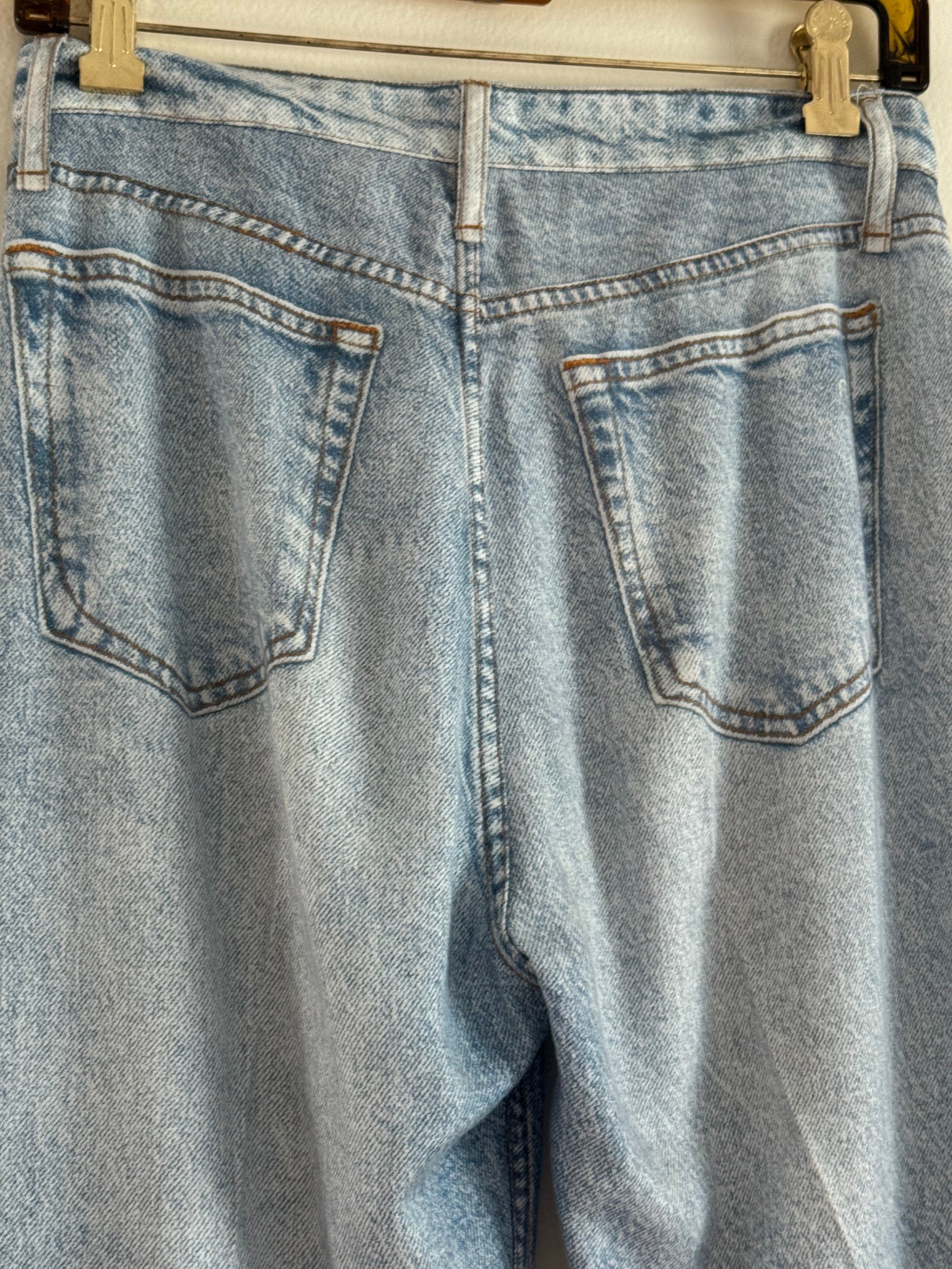 Silk Jean Print Pants