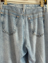 Silk Jean Print Pants