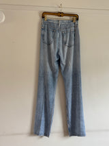 Silk Jean Print Pants