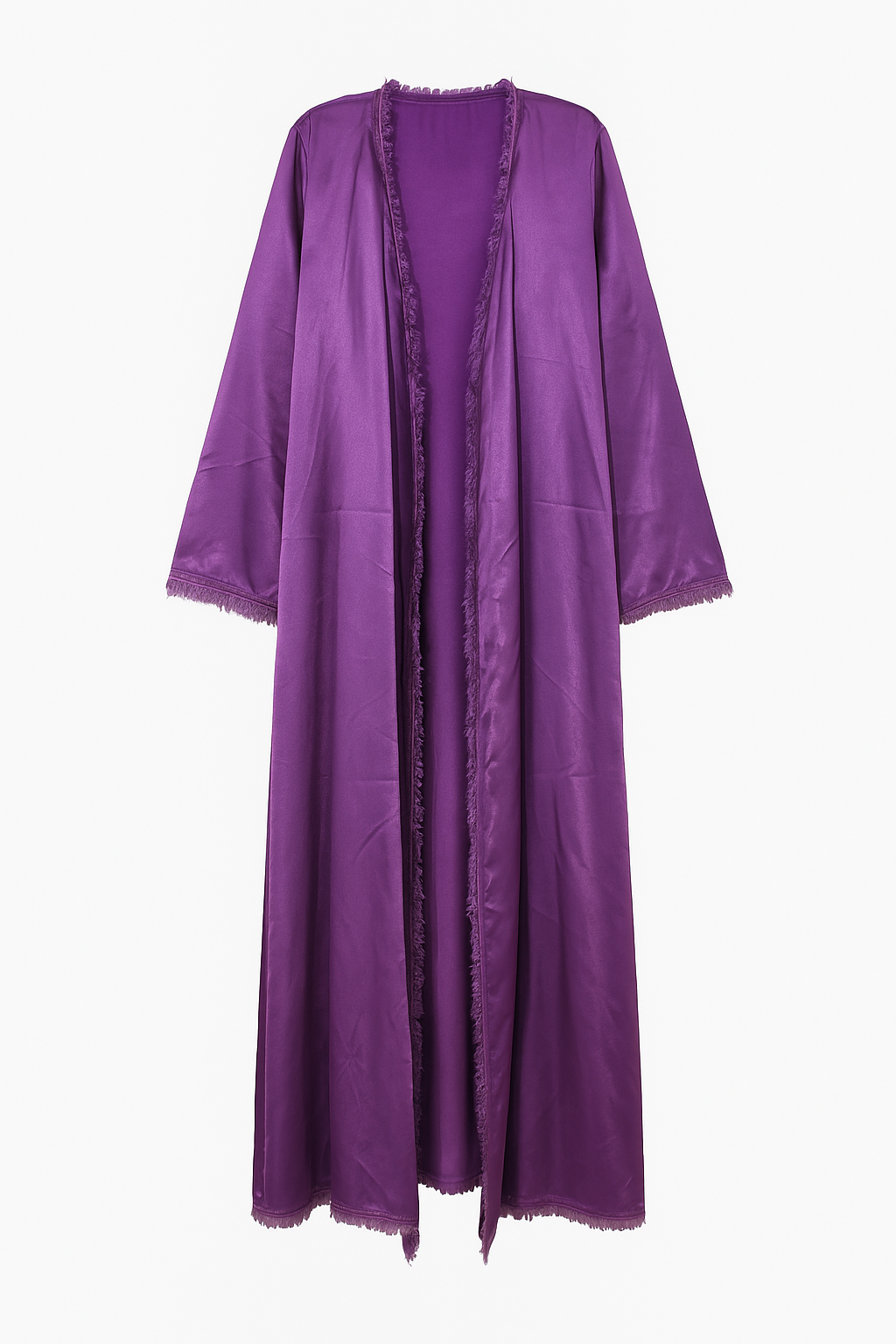 Purple Silk Robe