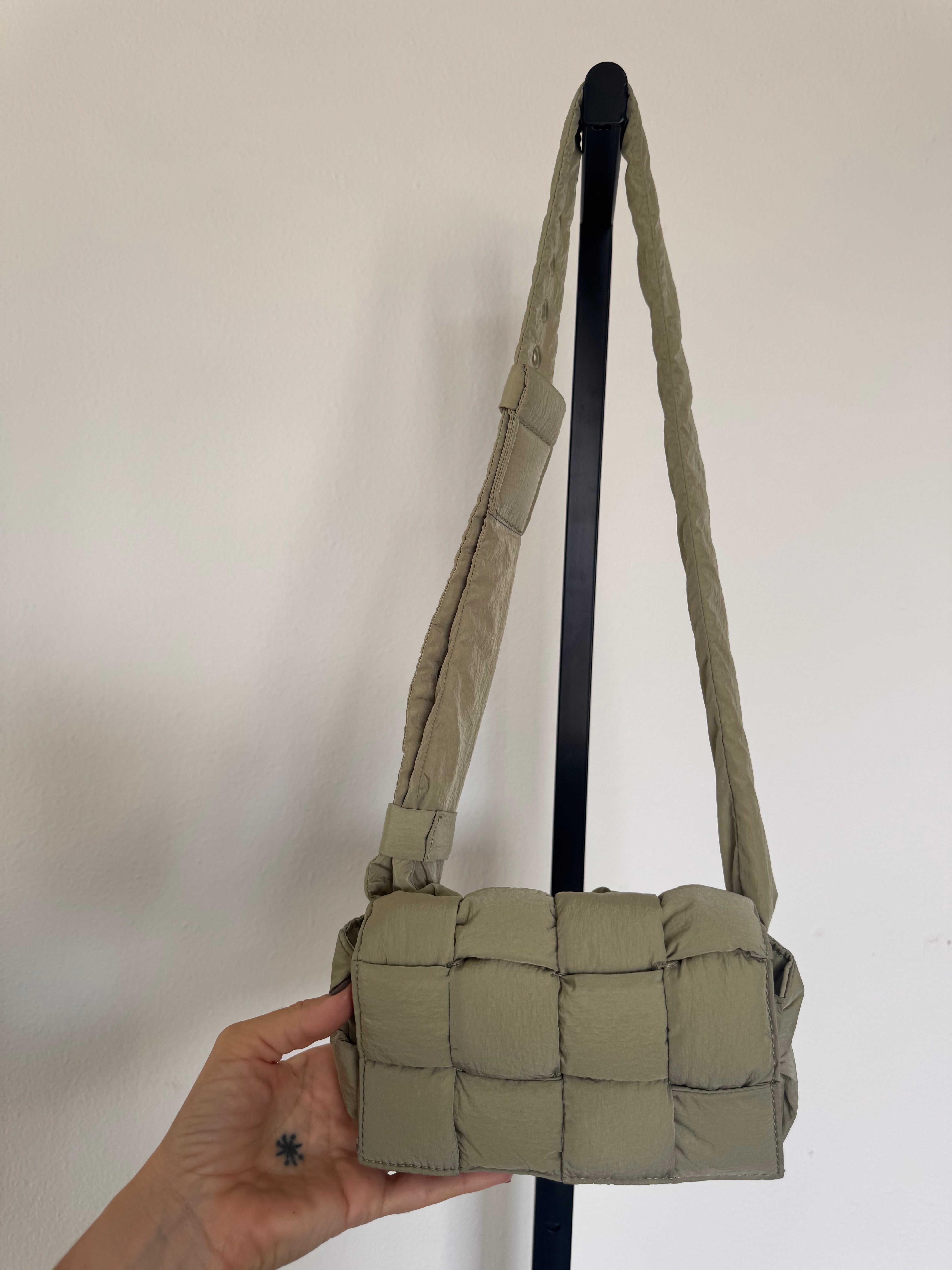 Mini Padded Tech Cassette Shoulder Bag