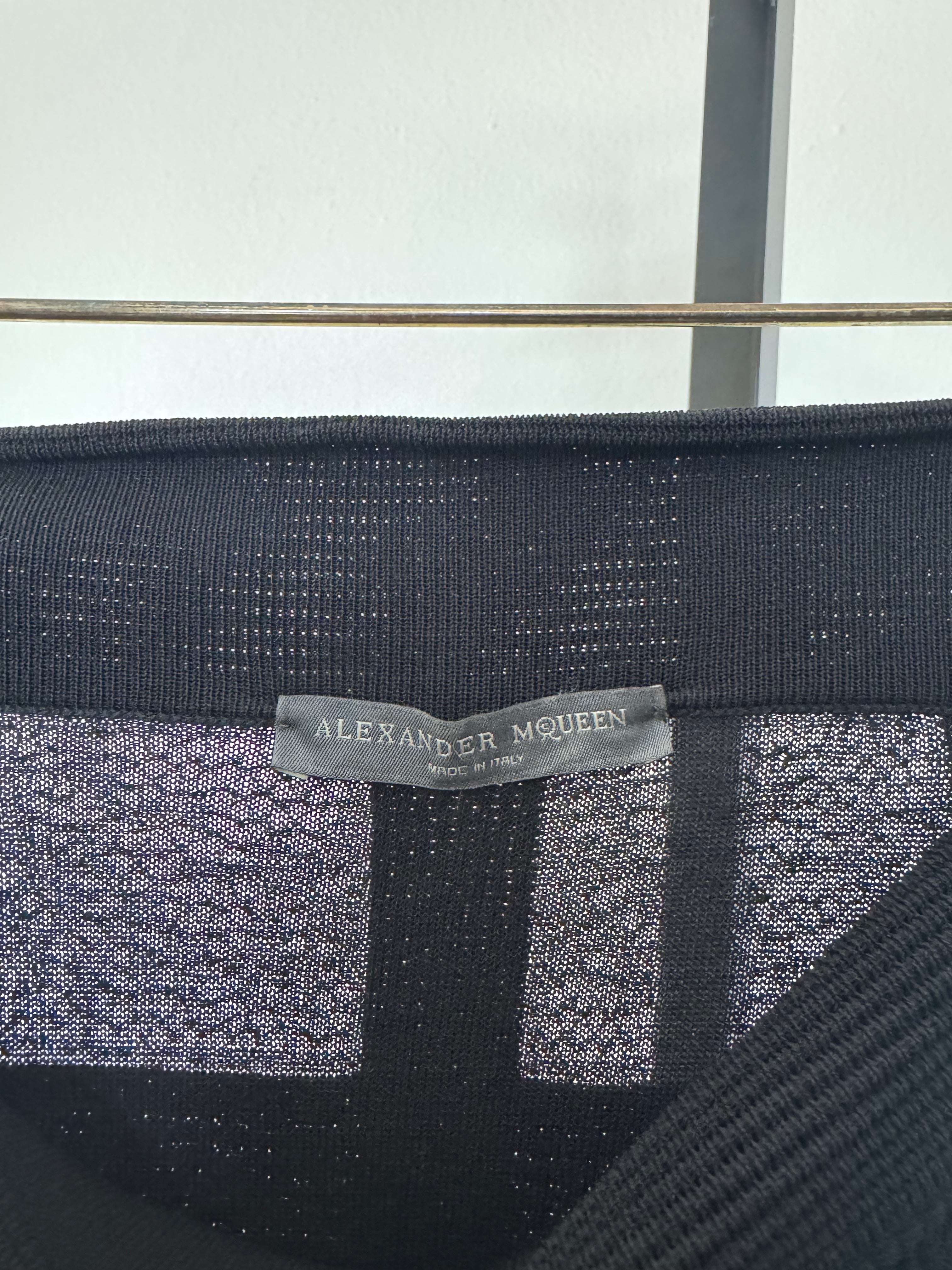 Stunning Semi Sheer Knit Skirt