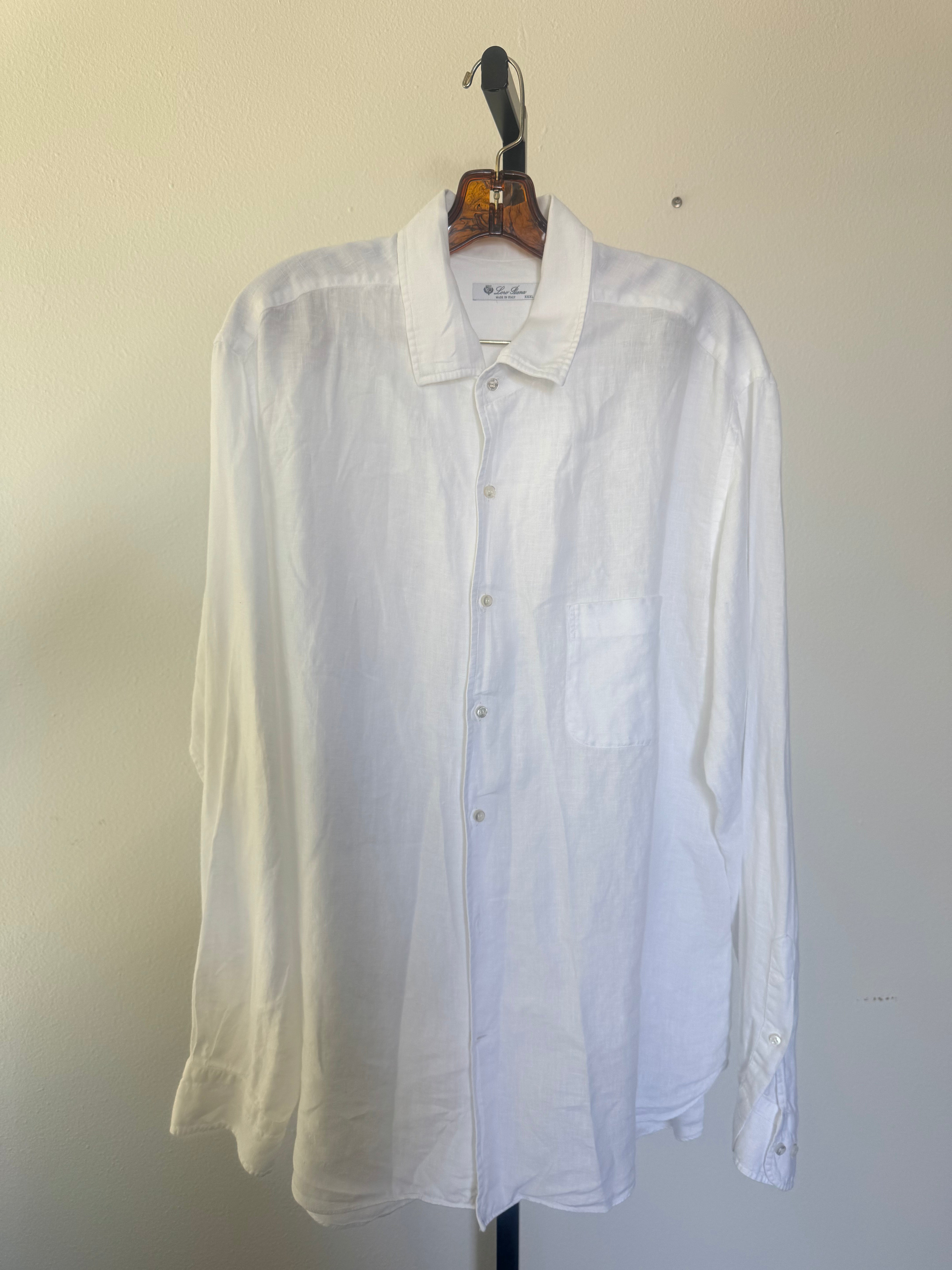 White Linen Shirt
