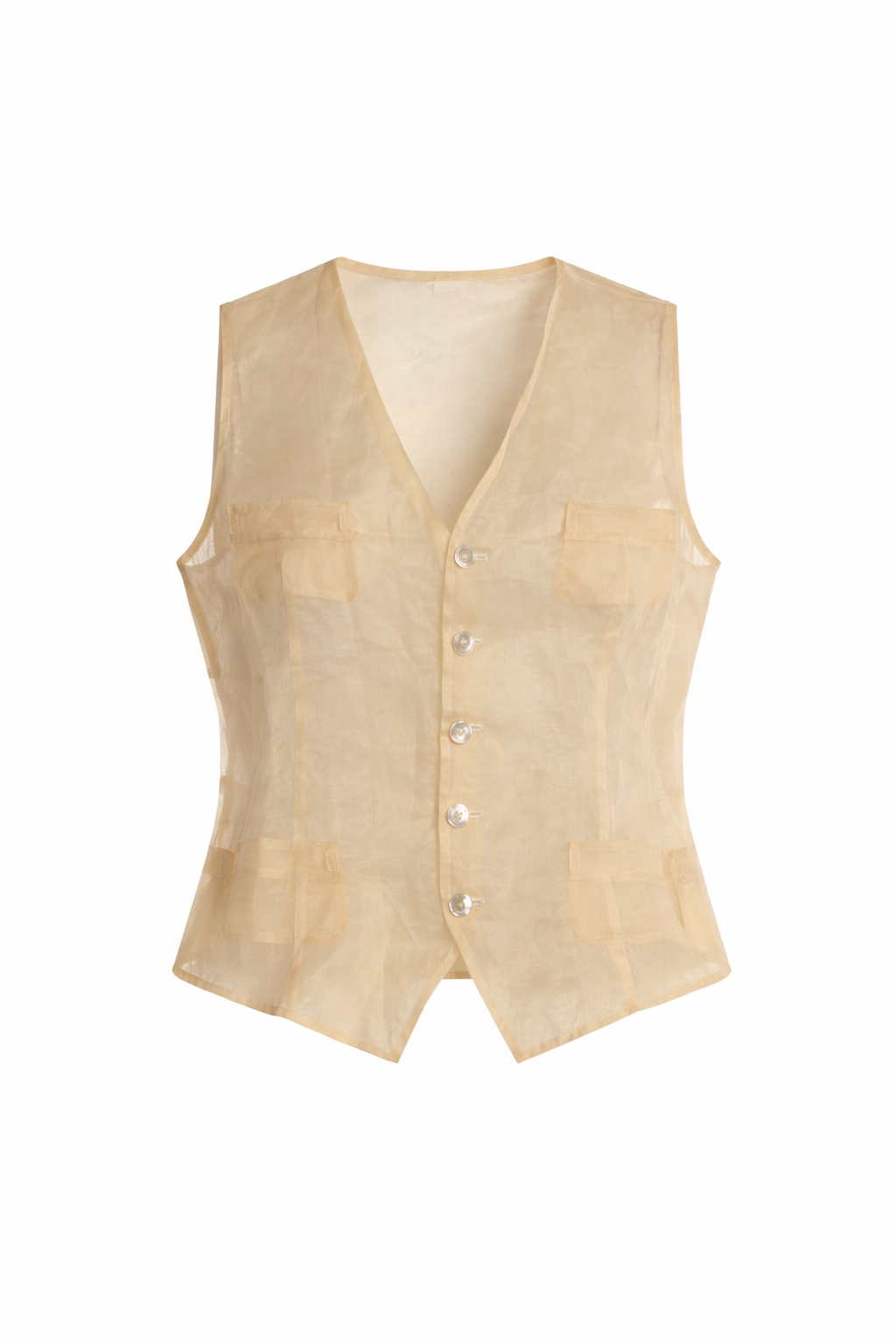 Organza Vest • Purple Lable