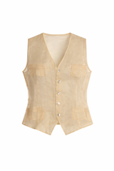 Organza Vest • Purple Lable