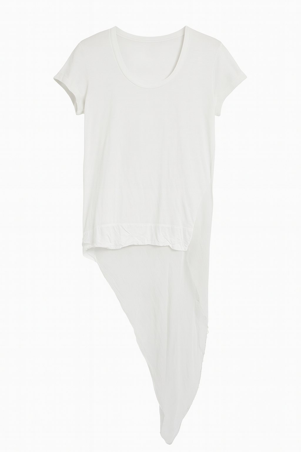 T shirt with Chiffon