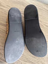 Snake Skin Ballerinas