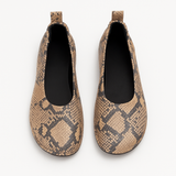 Snake Skin Ballerinas