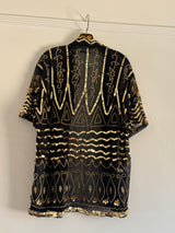 "After Party" Embellished Shirt