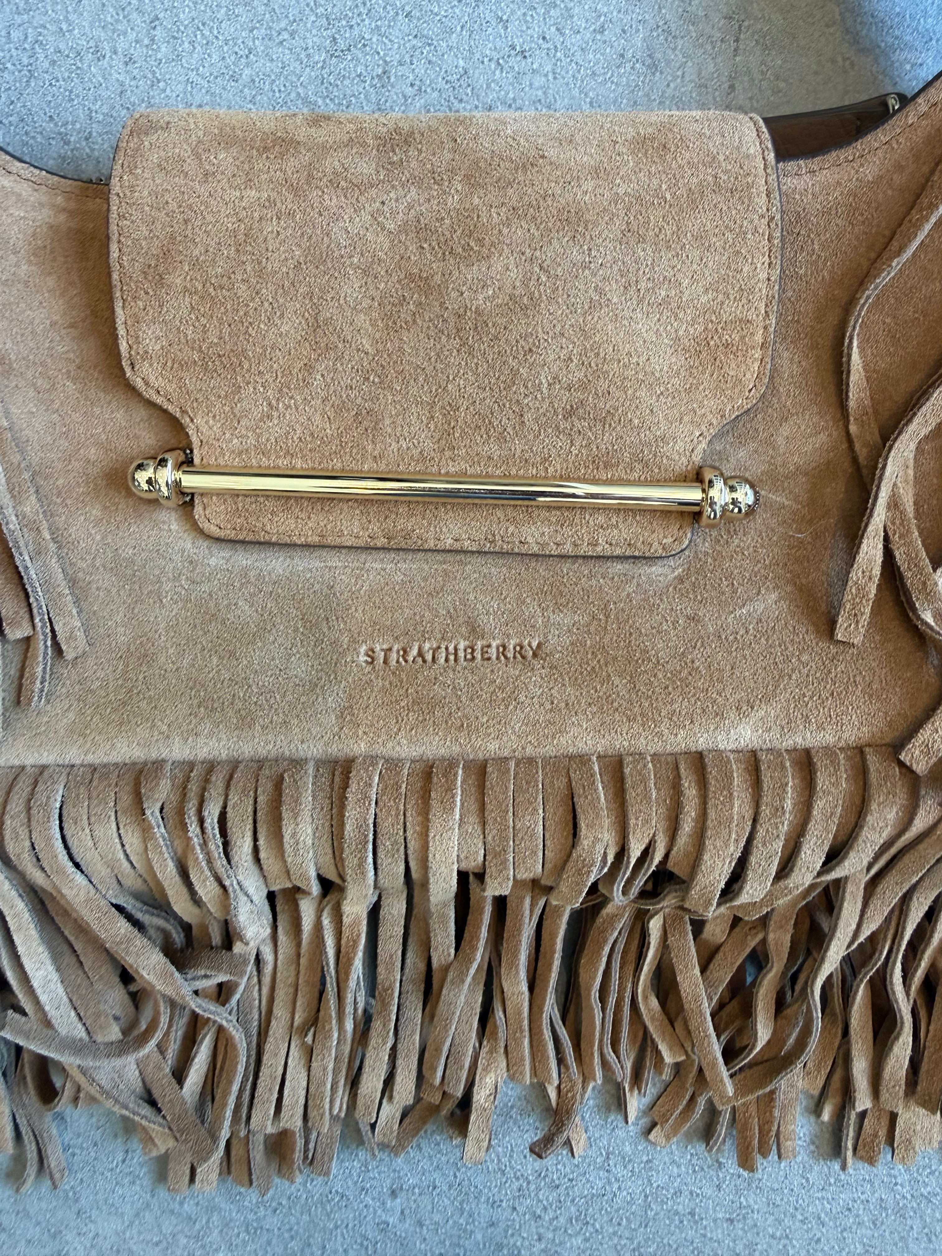 Omni Suede Shoulder Bag