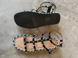 Garavani Stud Espadrille Sandals