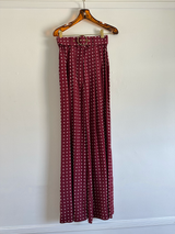 Silk Polka Dot Set