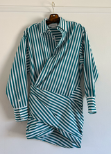 Striped Shirt Dress
