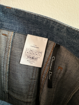 Jeans with Patchwork and Flare Bell Bottoms