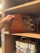 Woven Clutch Bag