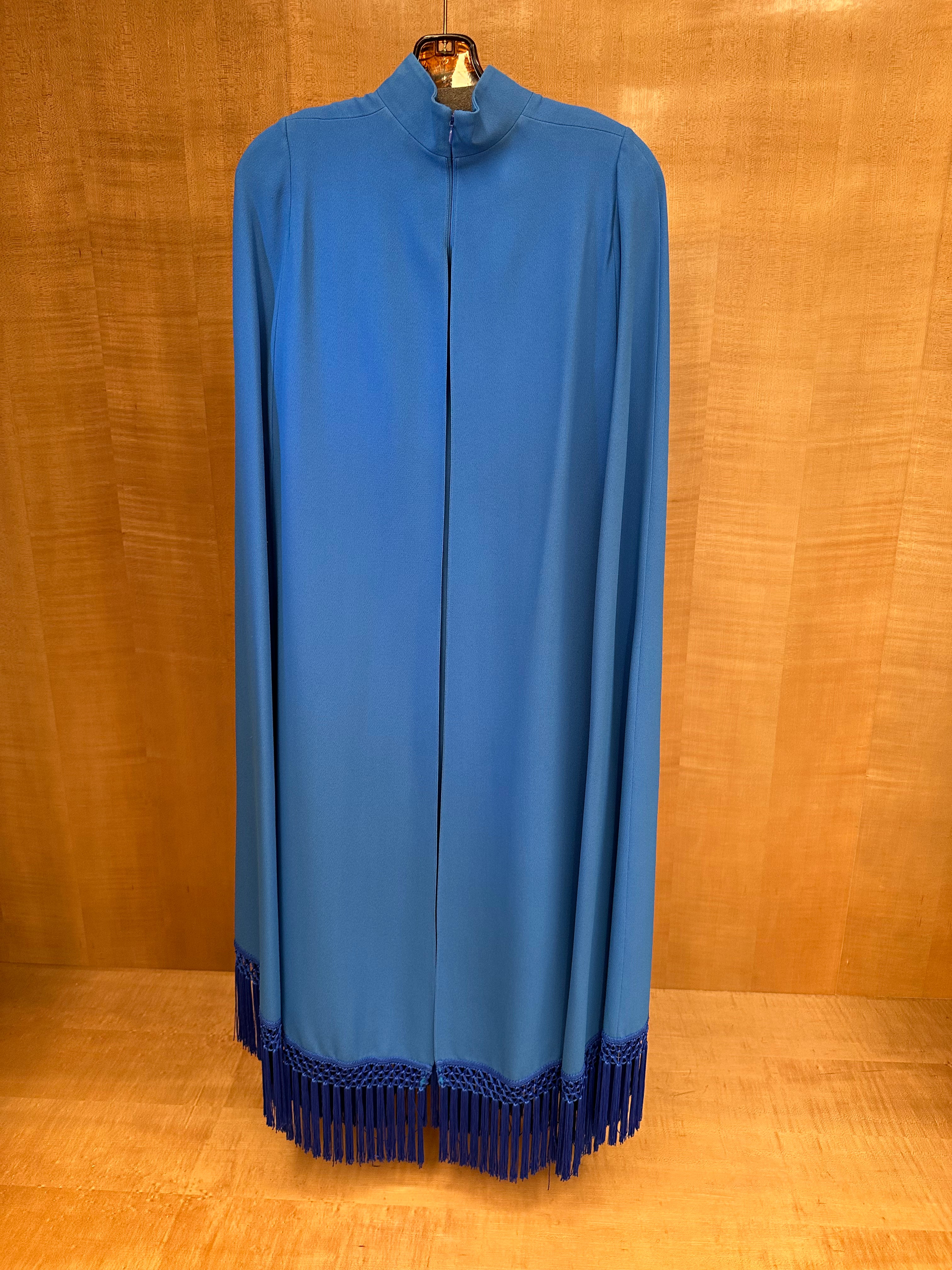 Fringe Cape Dress