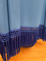 Fringe Cape Dress