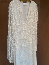 Burnout White Dress