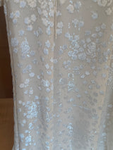 Burnout White Dress