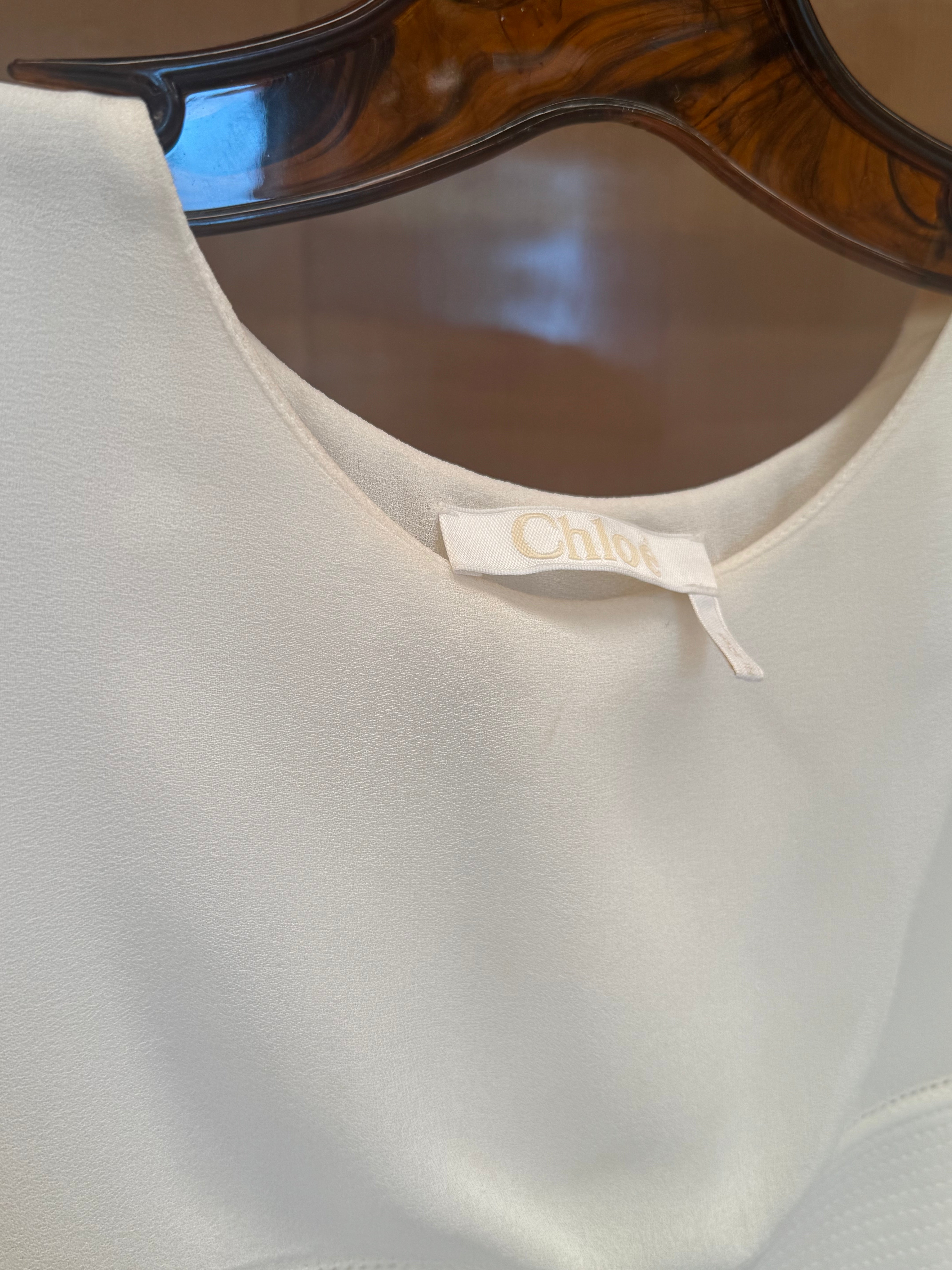 White Pleated Long Capelet Dress