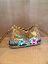 Mini Vela Raffia Bag