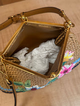 Mini Vela Raffia Bag