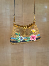 Mini Vela Raffia Bag