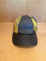 Lambskin and Silk Baseball Hat