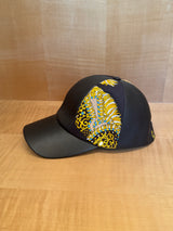 Lambskin and Silk Baseball Hat