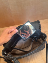 Black Woven Bag