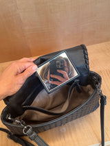 Black Woven Bag