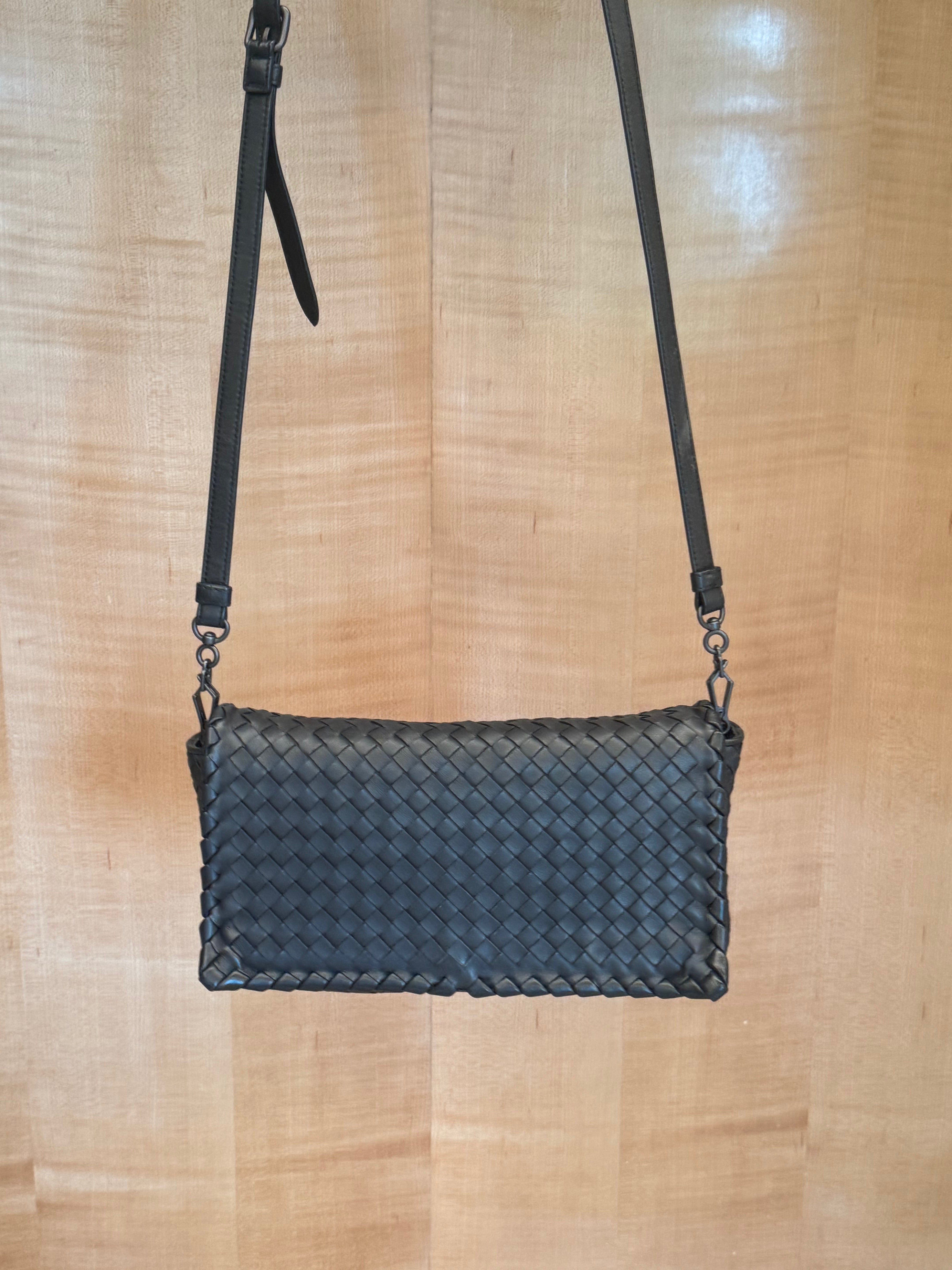 Black Woven Bag