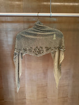 Purple Label Beaded Scarf