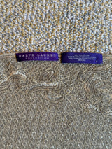 Purple Label Beaded Scarf