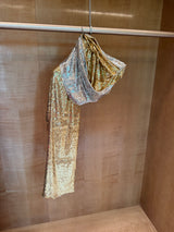 Gold Sequin Scarf