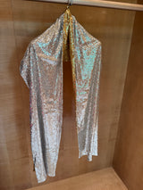 Gold Sequin Scarf