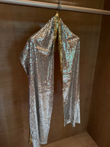 Gold Sequin Scarf